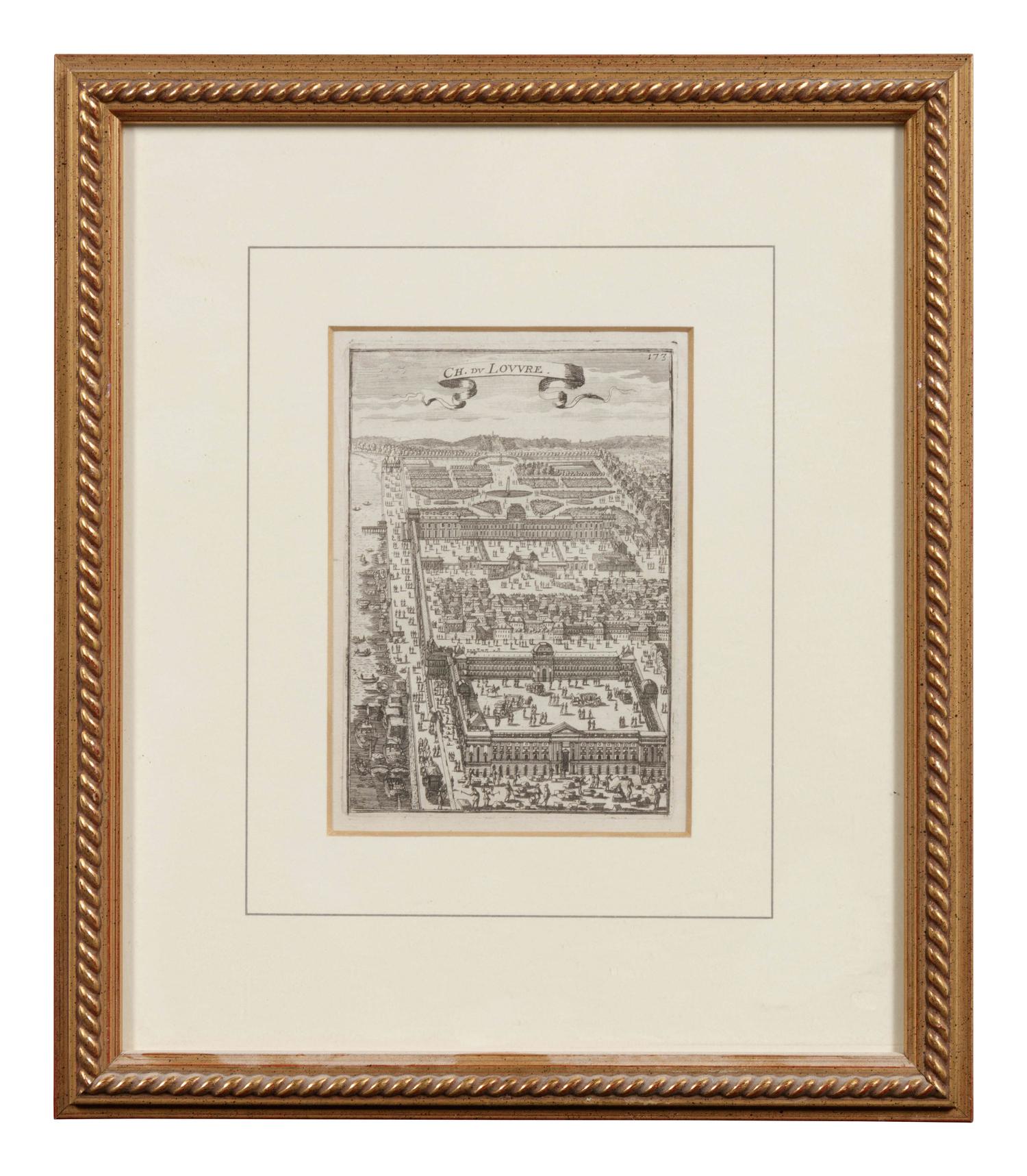 A Set of Six Engravings Depicting European Capitals