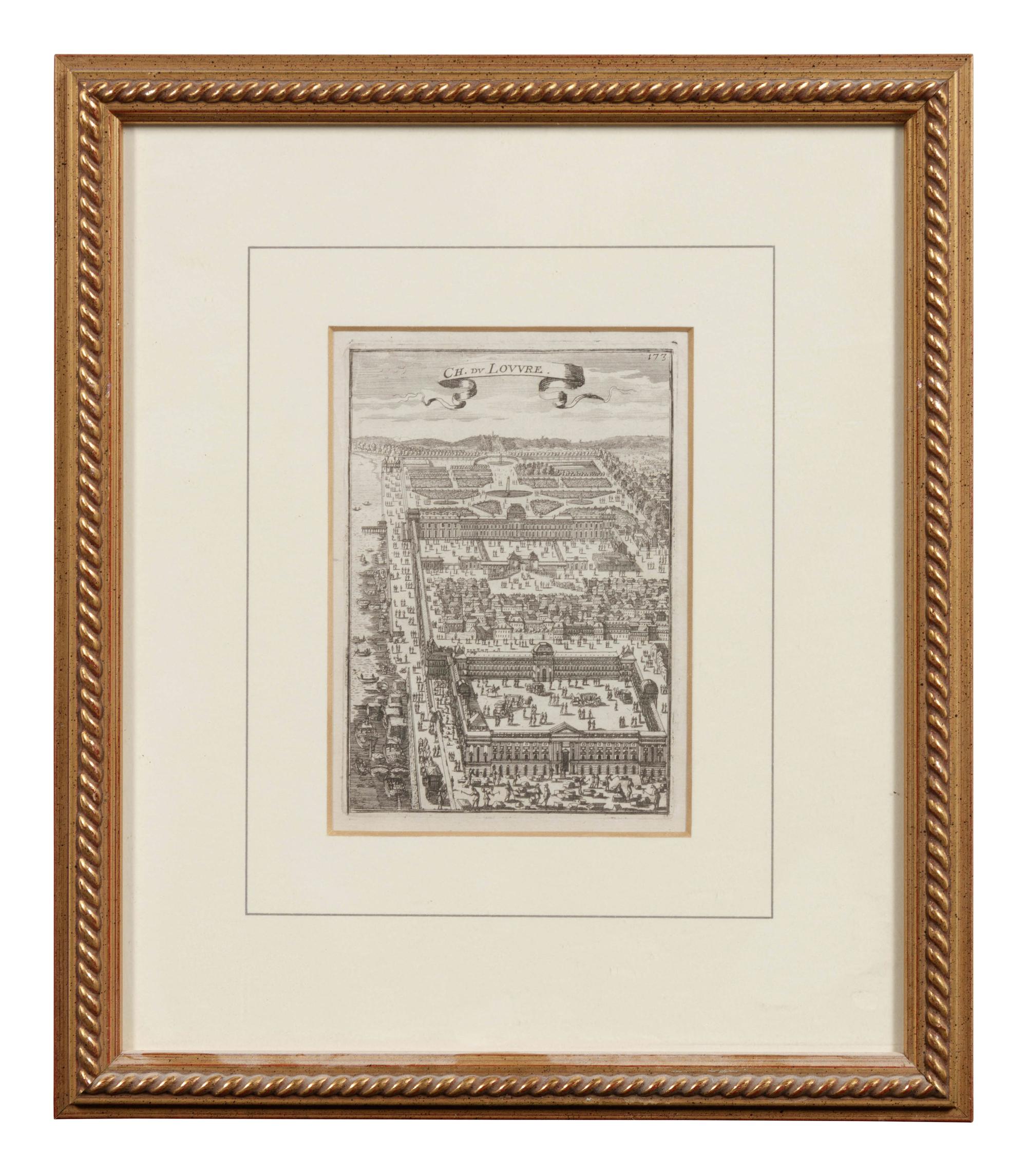 A Set of Six Engravings Depicting European Capitals