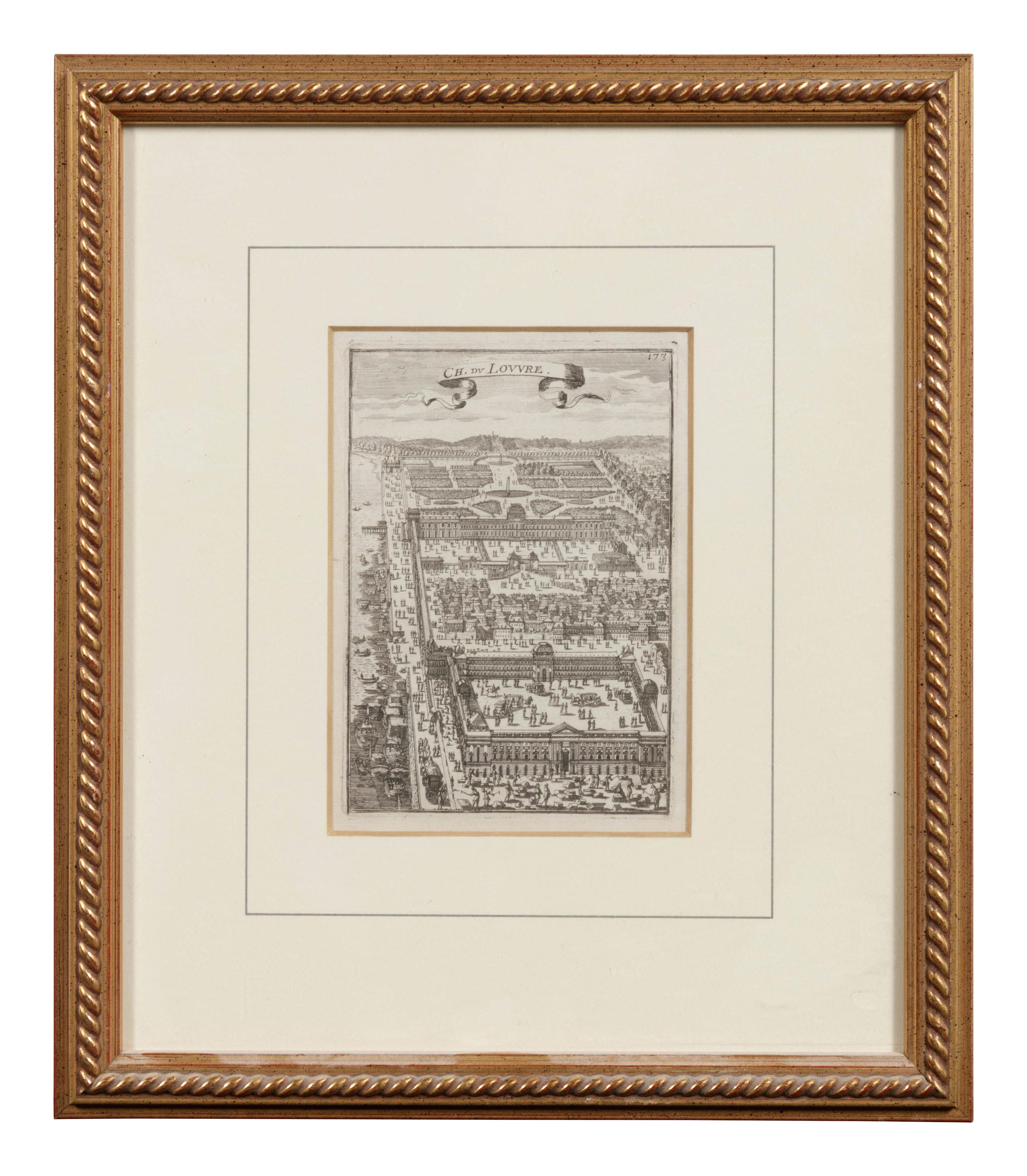 A Set of Six Engravings Depicting European Capitals