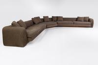 Illuminated Sectional Sofa, c. 1980