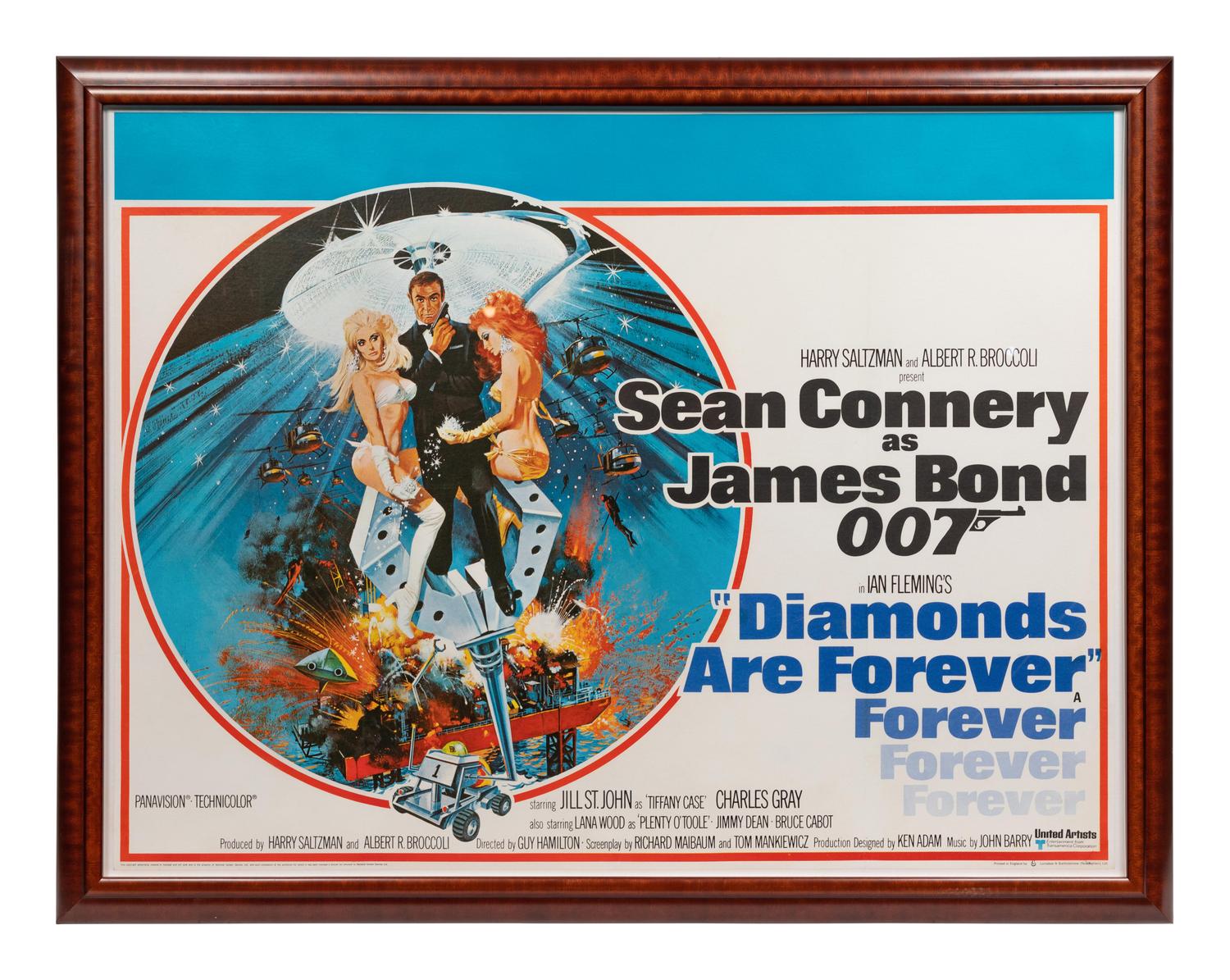 Diamonds are Forever (United Artists, 1971)