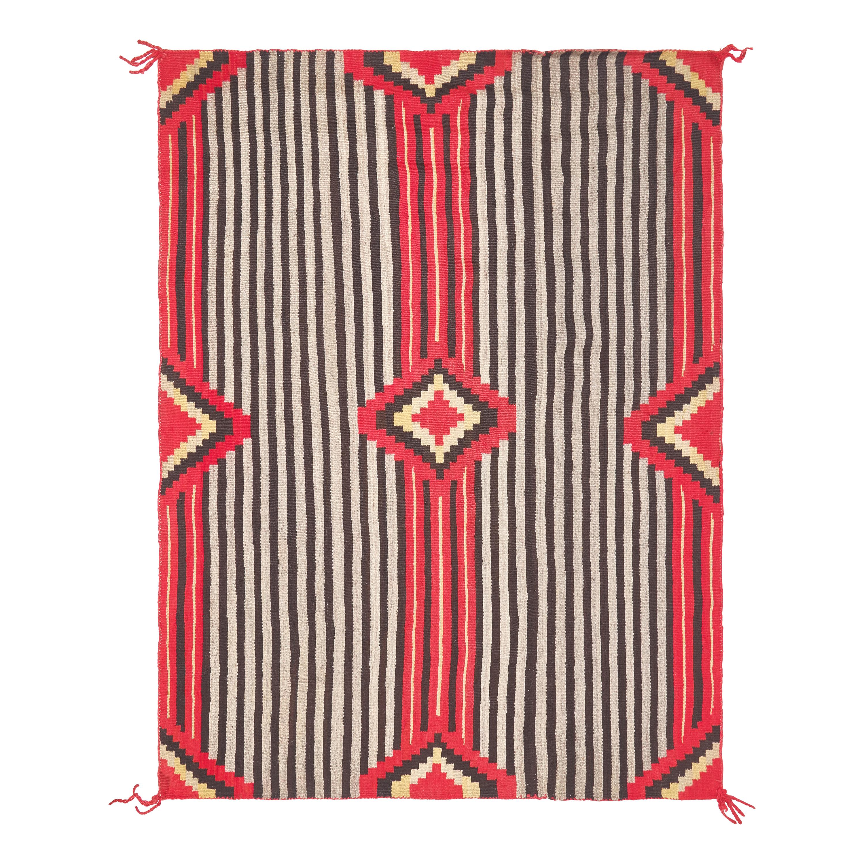 Navajo Transitional Third Phase Pattern Weaving [Rug]