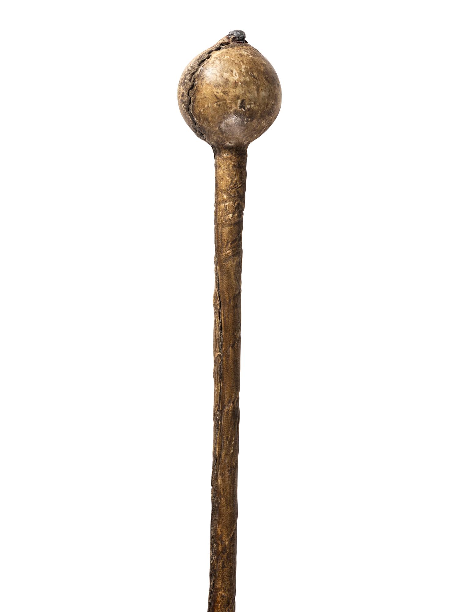 Plains Stone Club, with Lead Head