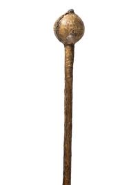 Plains Stone Club, with Lead Head
