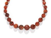 A Western Asiatic Carnelian Bead Necklace