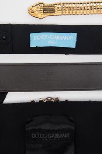 Four Designer Belts by Valentino and Dolce & Gabbana