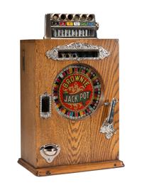 A Watling Brownie Jackpot Nickel Slot Machine
