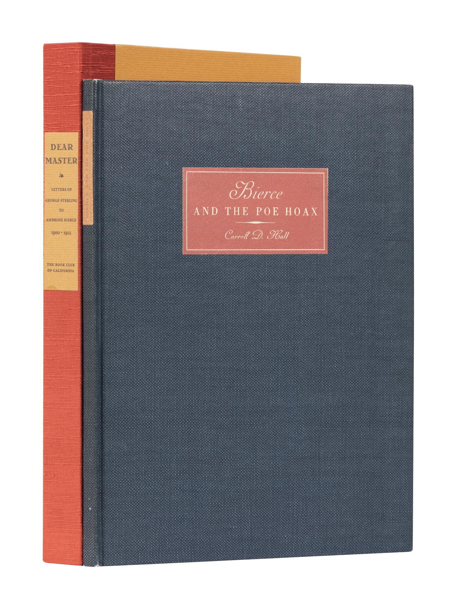 [BOOK CLUB OF CALIFORNIA - BIERCE]. A group of 2 works from the Book Club of California concerning Ambrose Bierce, comprising: