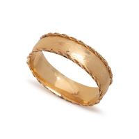 YELLOW GOLD BANGLE BRACELET