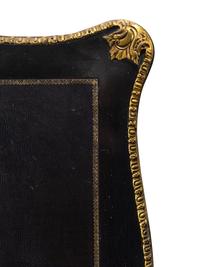 A Louis XV Style Gilt Bronze Mounted Lacquered Bureau Plat