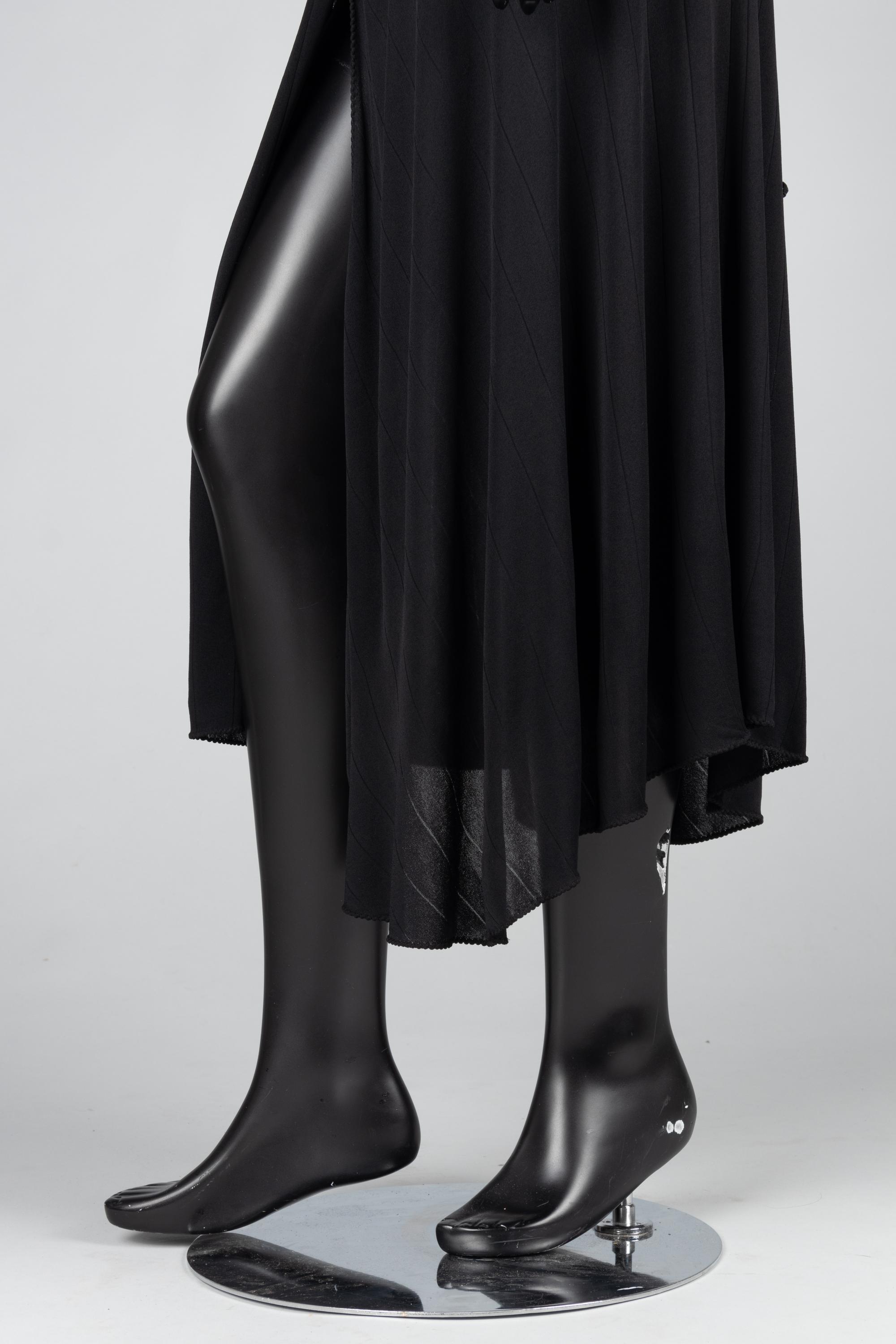 Three Stephen Burrows Pieces: Two Dresses and One Metal Mesh Top, 1970s