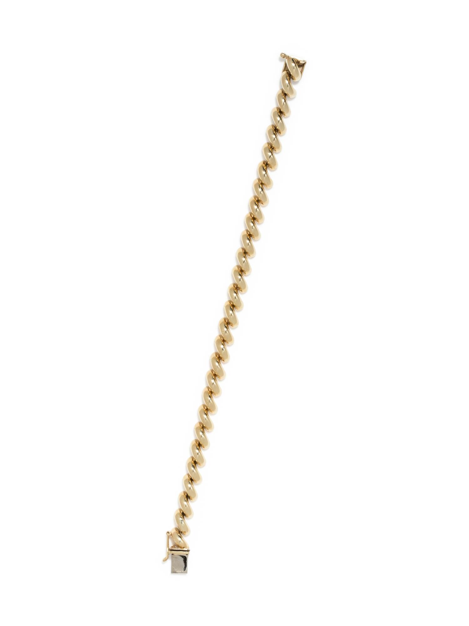 YELLOW GOLD BRACELET