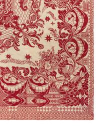 Two Cotton and Wool Jacquard coverlets