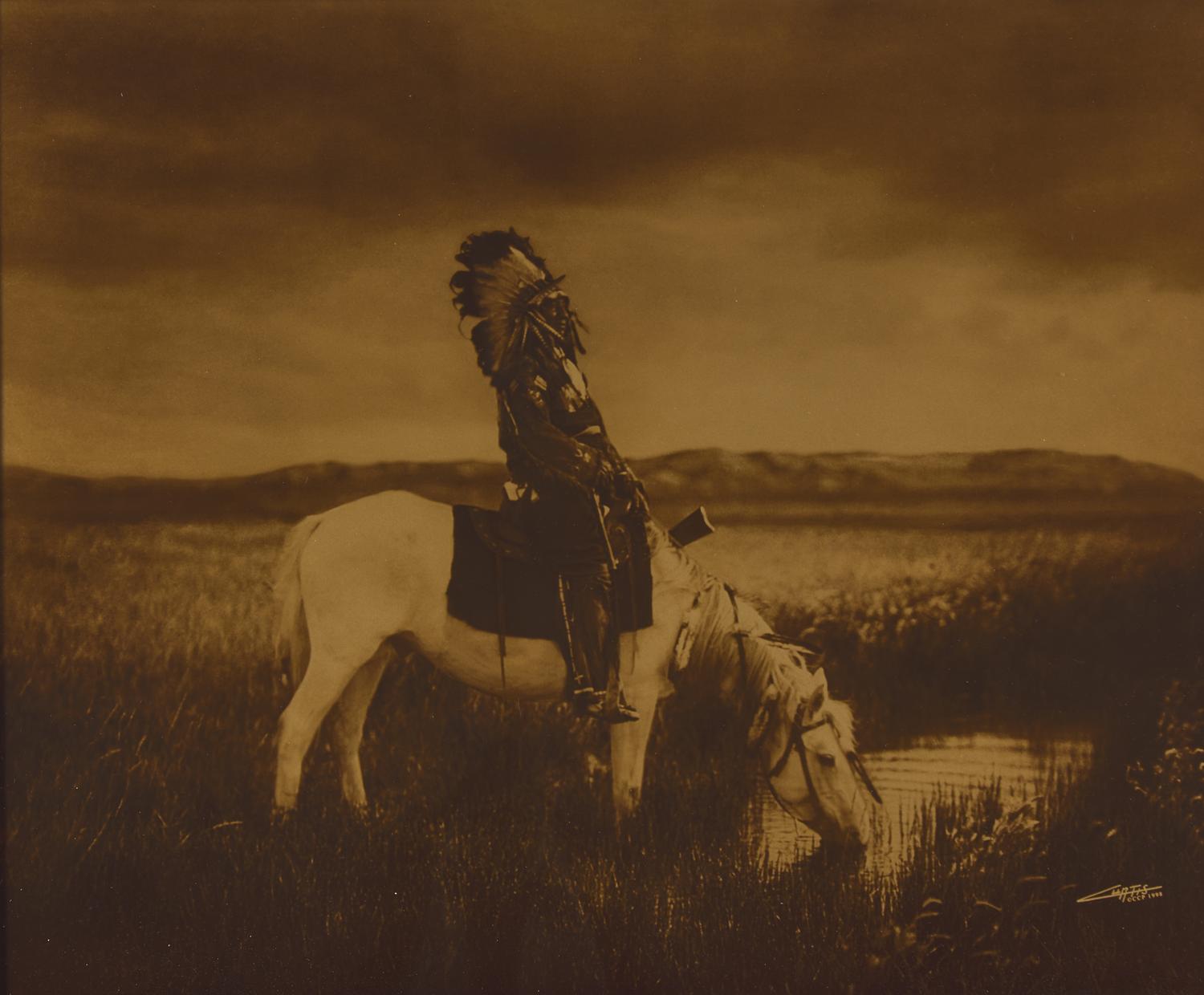 [Native-Americana] Curtis, Edward. An Oasis in the Badlands-Sioux