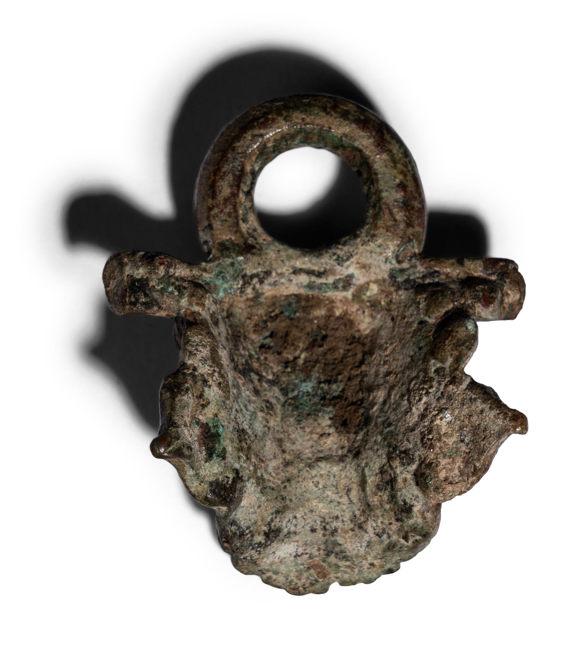 A Roman Bronze Silenus