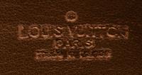 LOUIS VUITTON, BRONZE PATENT LEATHER HANDBAG