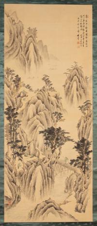 Five Japanese 'Landscape' Paintings