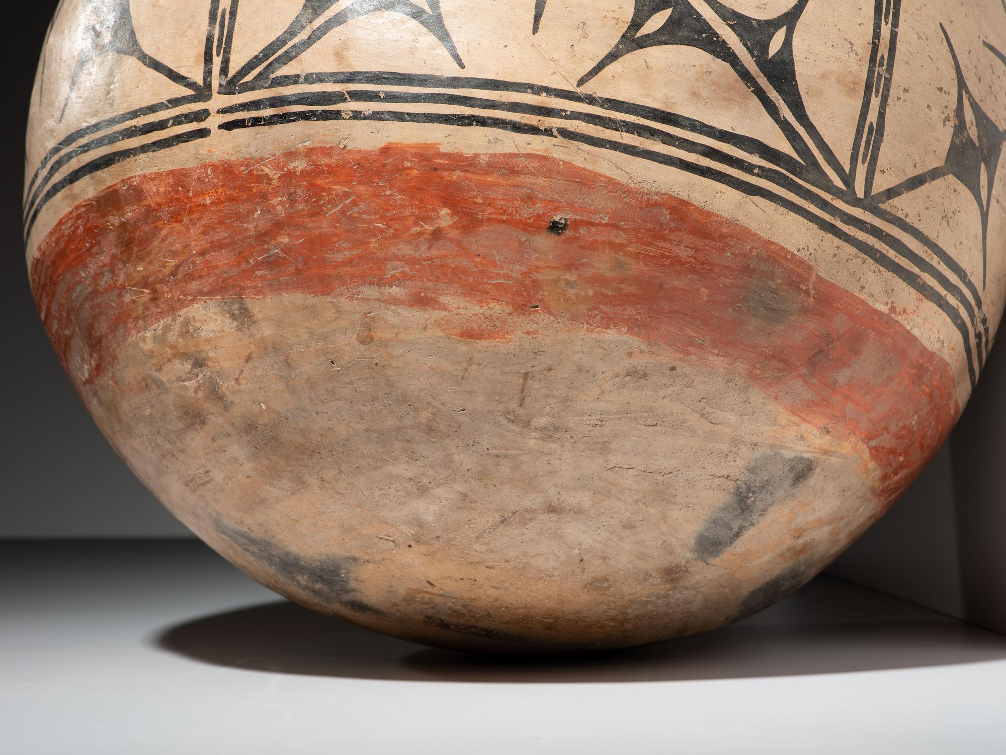 Cochiti Pictorial Storage Olla