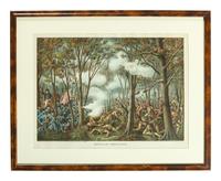 [WAR OF 1812]. A group of 2 Battle of Tippecanoe lithographs.