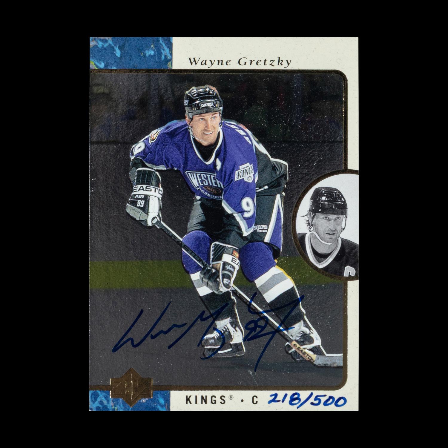 A 1995 Upper Deck SP Wayne Gretzky Signed Autograph Hockey Card (Upper Deck Authenticated)