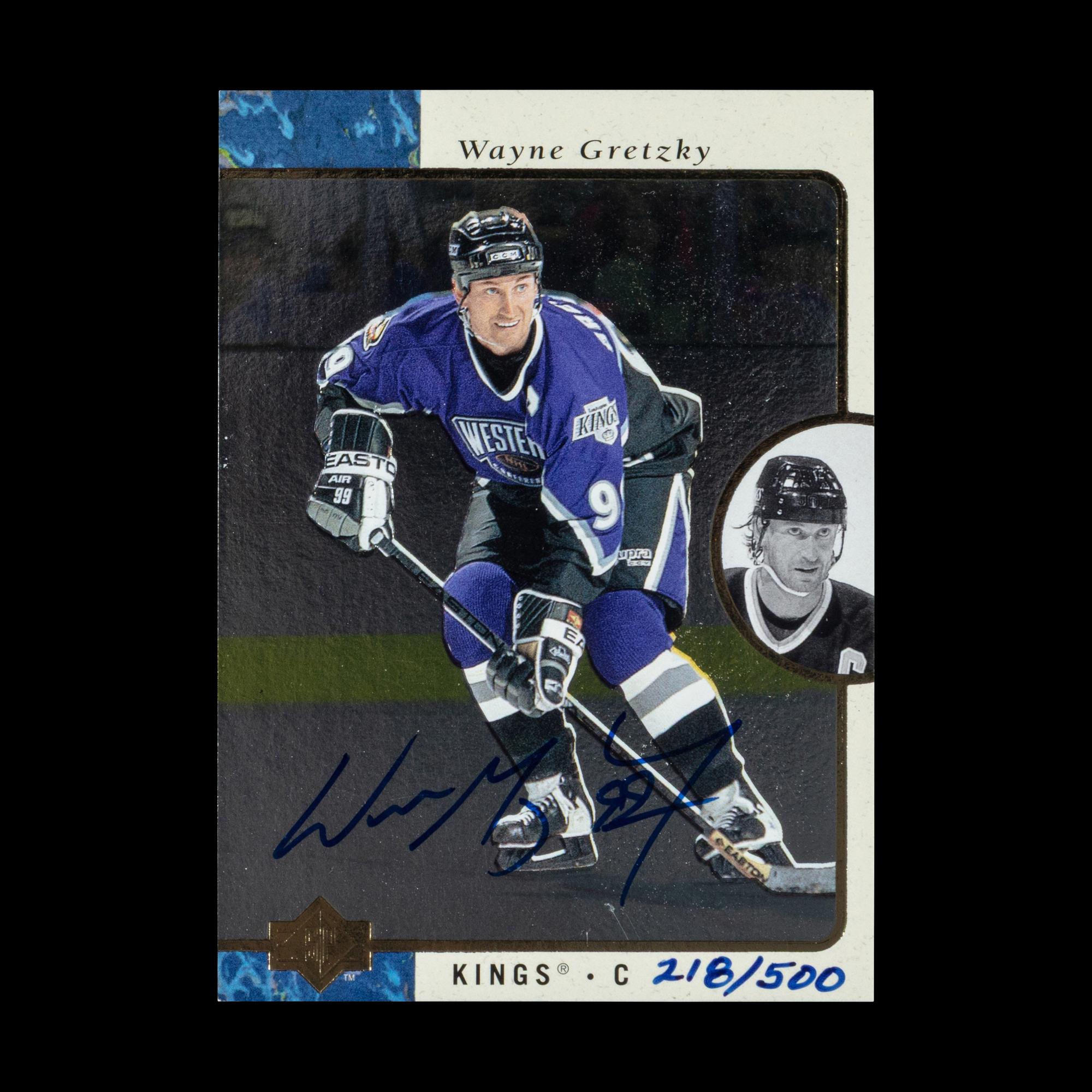A 1995 Upper Deck SP Wayne Gretzky Signed Autograph Hockey Card (Upper Deck Authenticated)
