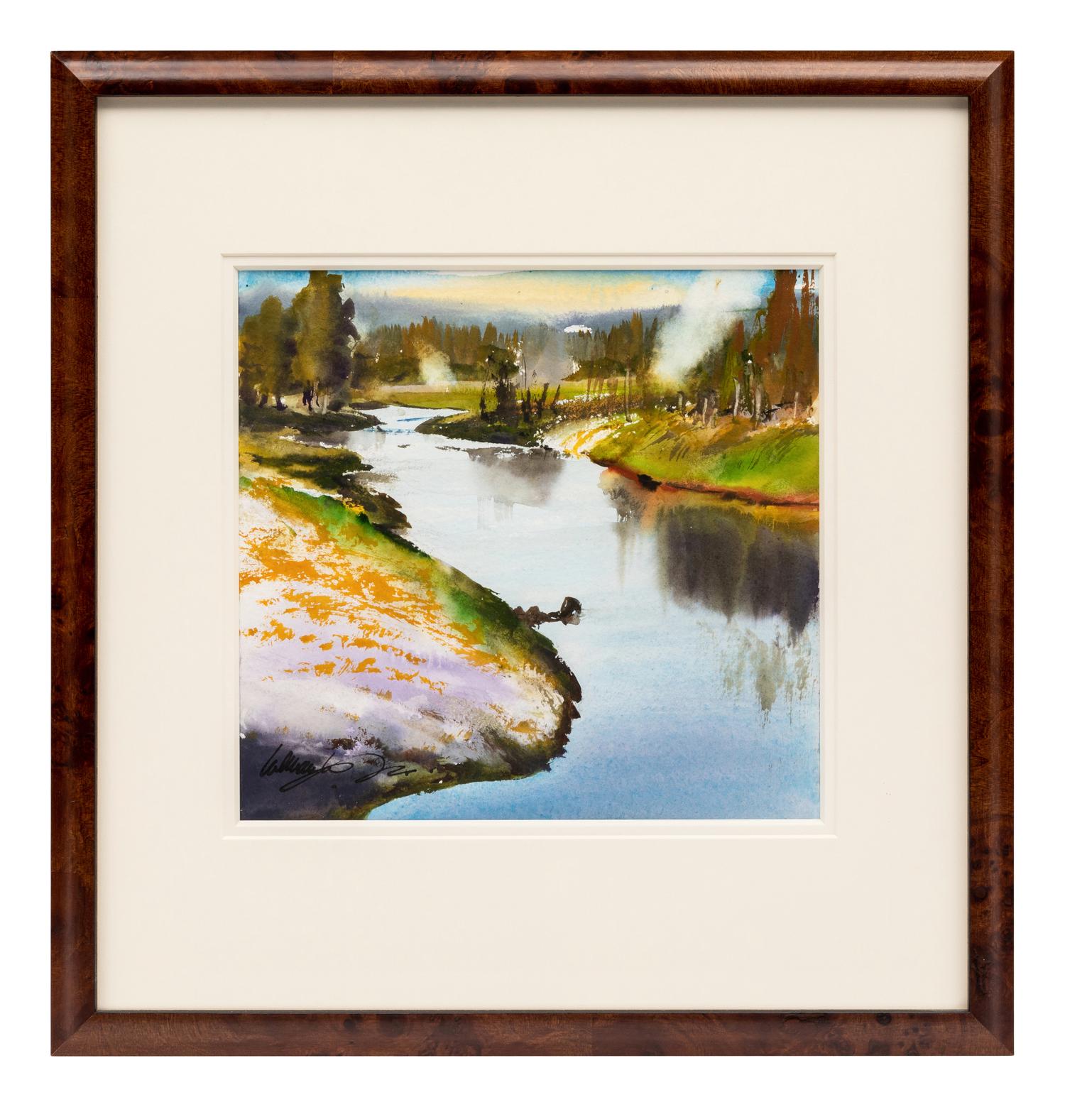 Geyser Basin Sketch