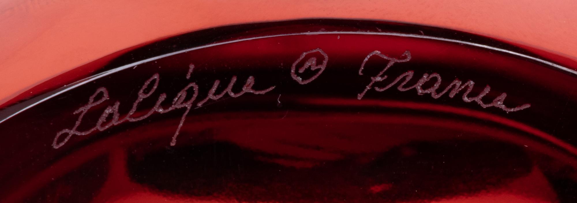 A Lalique Boa Bowl