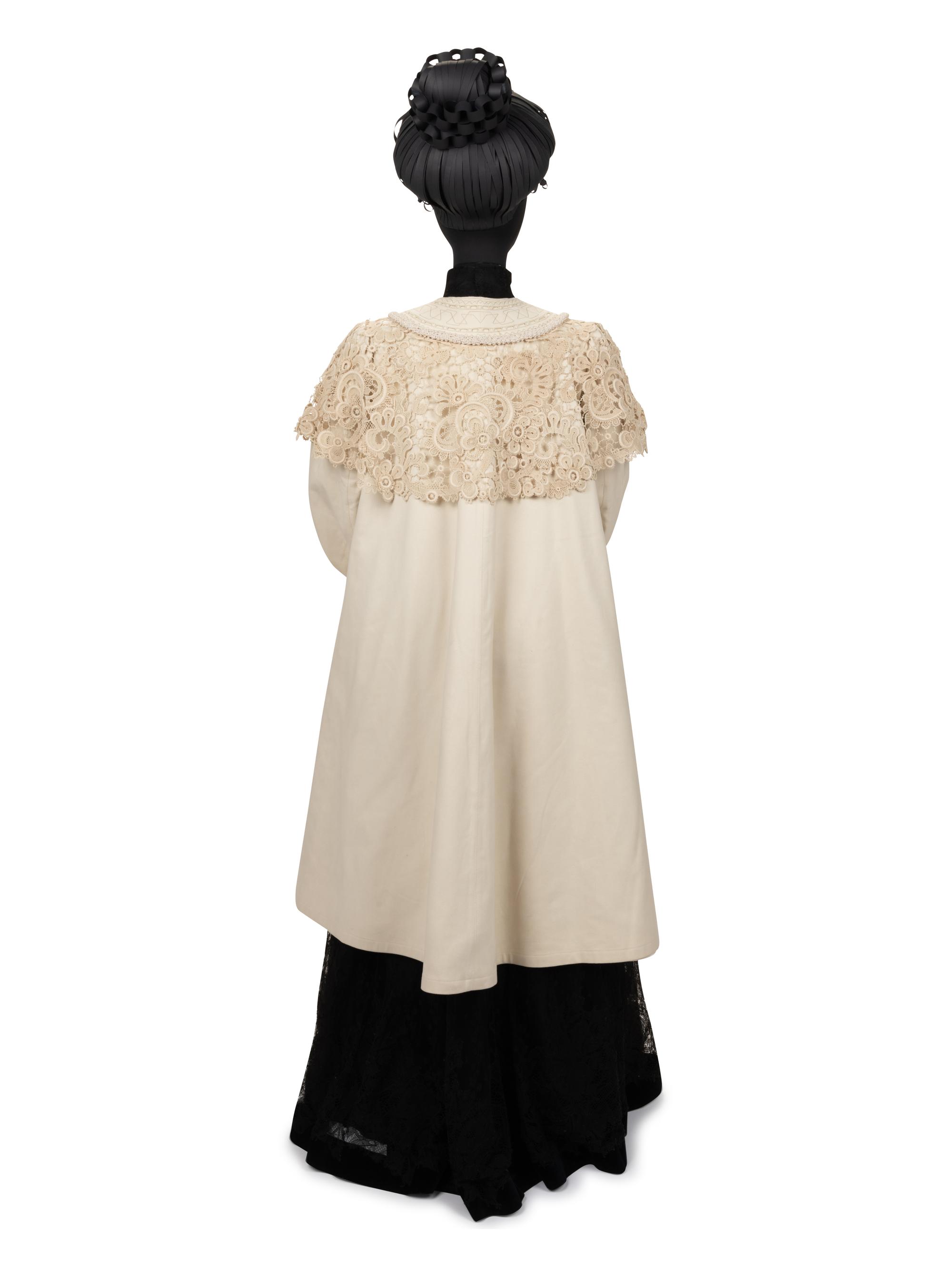 Wool and Lace Coat Worn by Abraham Lincoln's Relative, c. 1905
