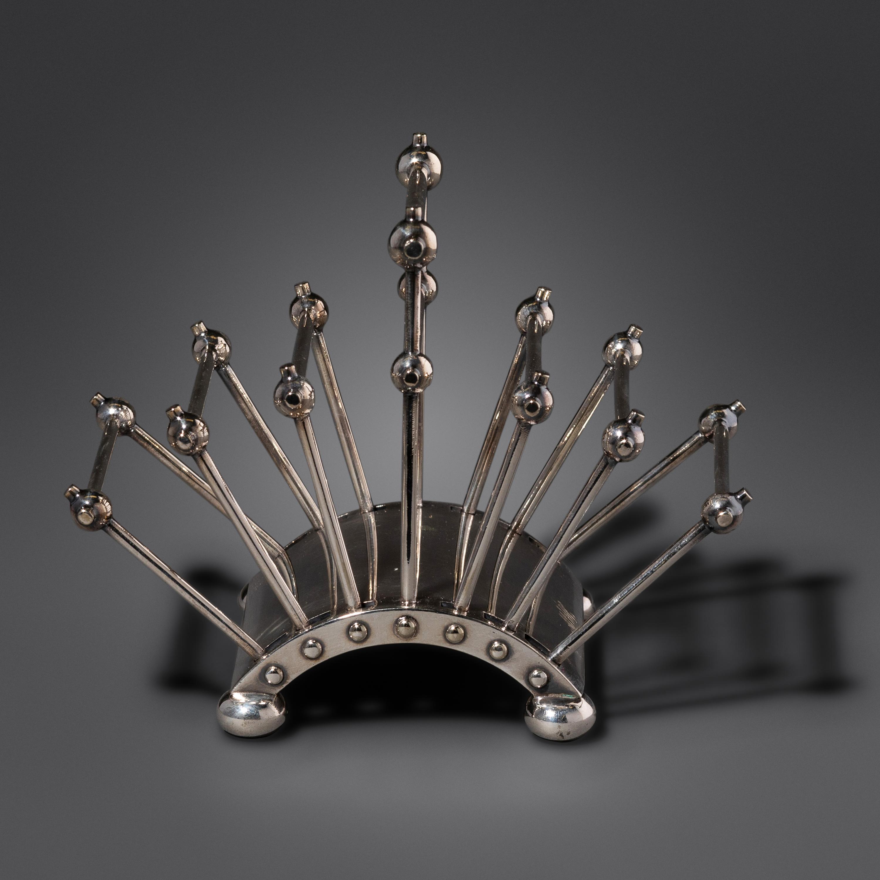Silver Electroplated Letter Rack Hukin & Heath, England