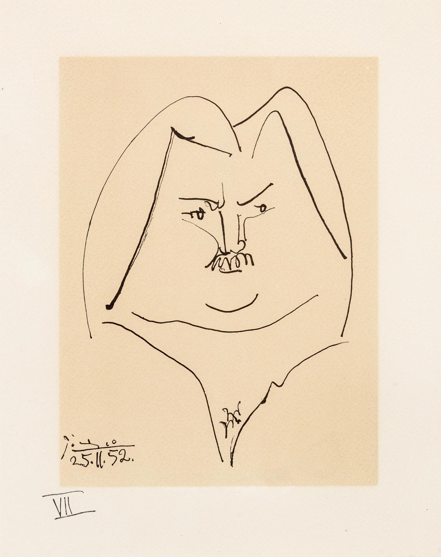 Balzac en Bas Casse et Picassos sans majuscule (eight works)