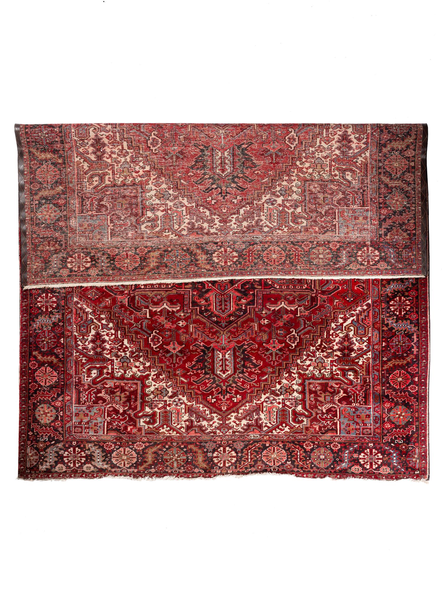 A Heriz Wool Rug