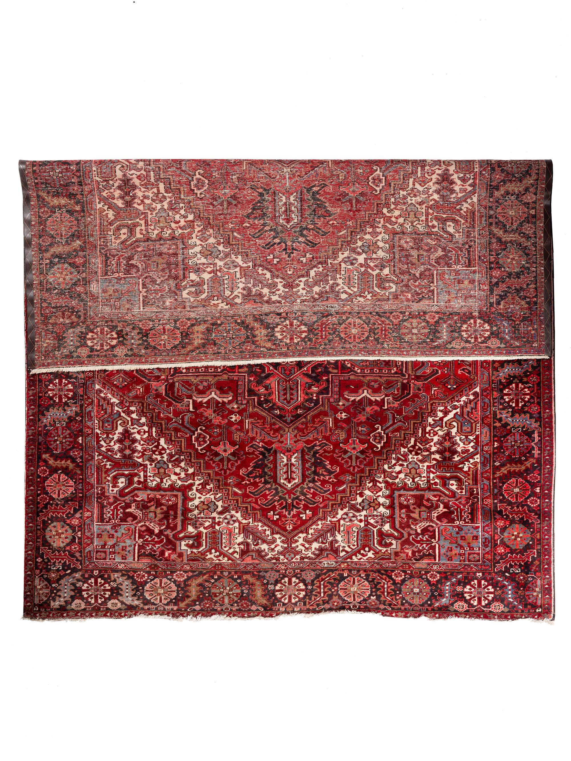 A Heriz Wool Rug