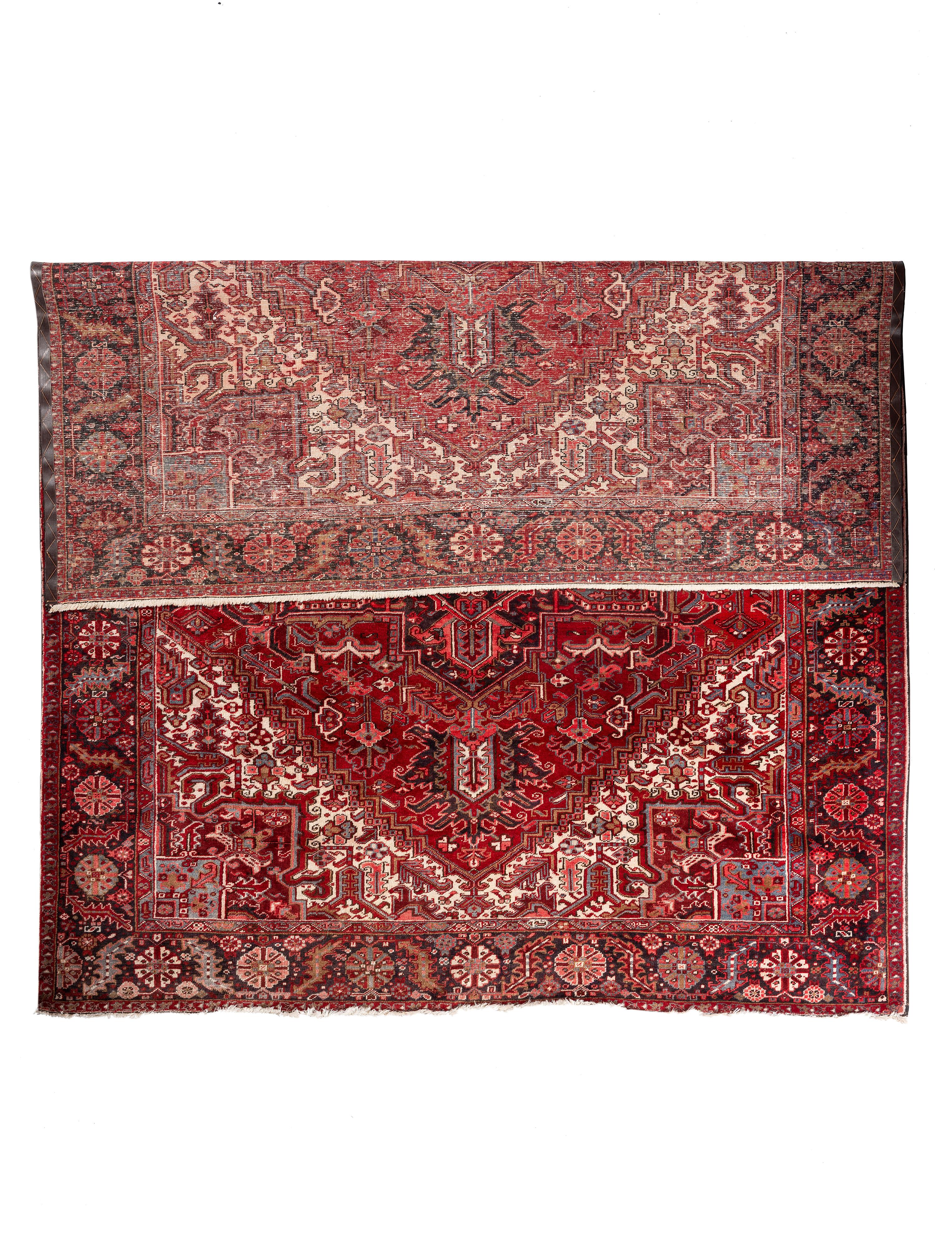 A Heriz Wool Rug