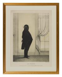 A Group of Three English Prints Height 19 1/2 x width 15 1/2 inches (framed).