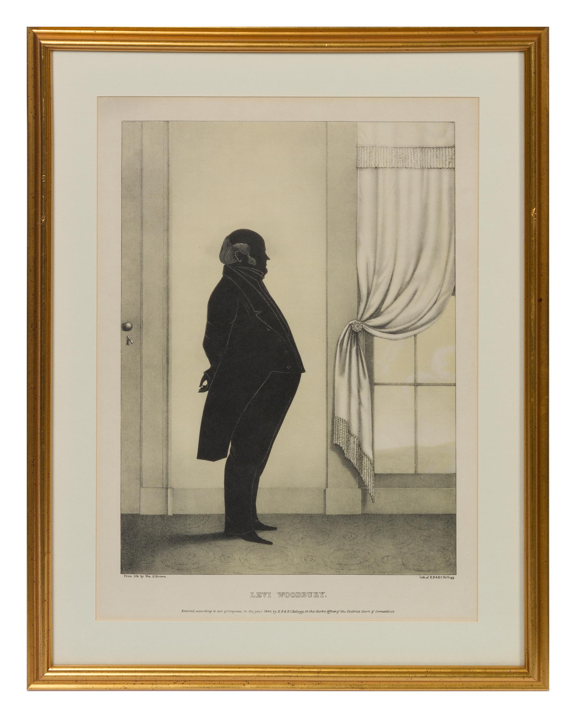 A Group of Three English Prints Height 19 1/2 x width 15 1/2 inches (framed).