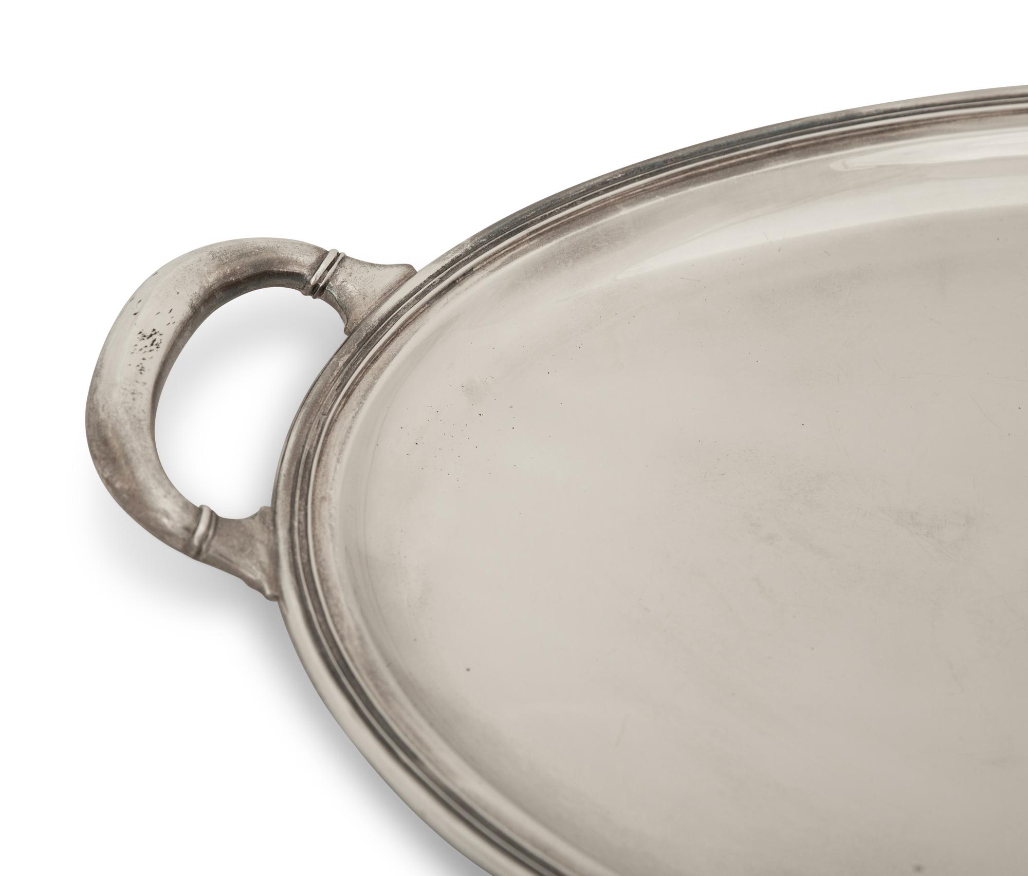 A Buccellati Silver Tray