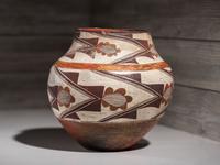Laguna Polychrome Pottery Jar