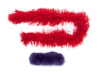 Collection of Twelve Fur Pieces; Six Fur Headbands, Two Hats, Two Scarves, and Two Colored Fur Articles, 1980-2010s