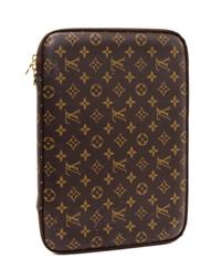 A Louis Vuitton Monogram Canvas Computer Case, 14" x 11" x 1".