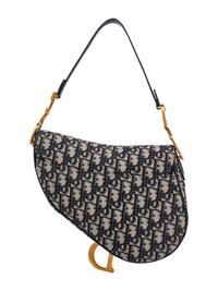 CHRISTIAN DIOR SADDLE BAG IN OBLIQUE CANVAS