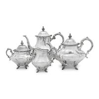 An American Silver Four-Piece Tea and Coffee Service