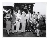 [PRESIDENTS] Photographs and ephemera related to Presidents Kennedy, FDR, Truman, and Reagan.