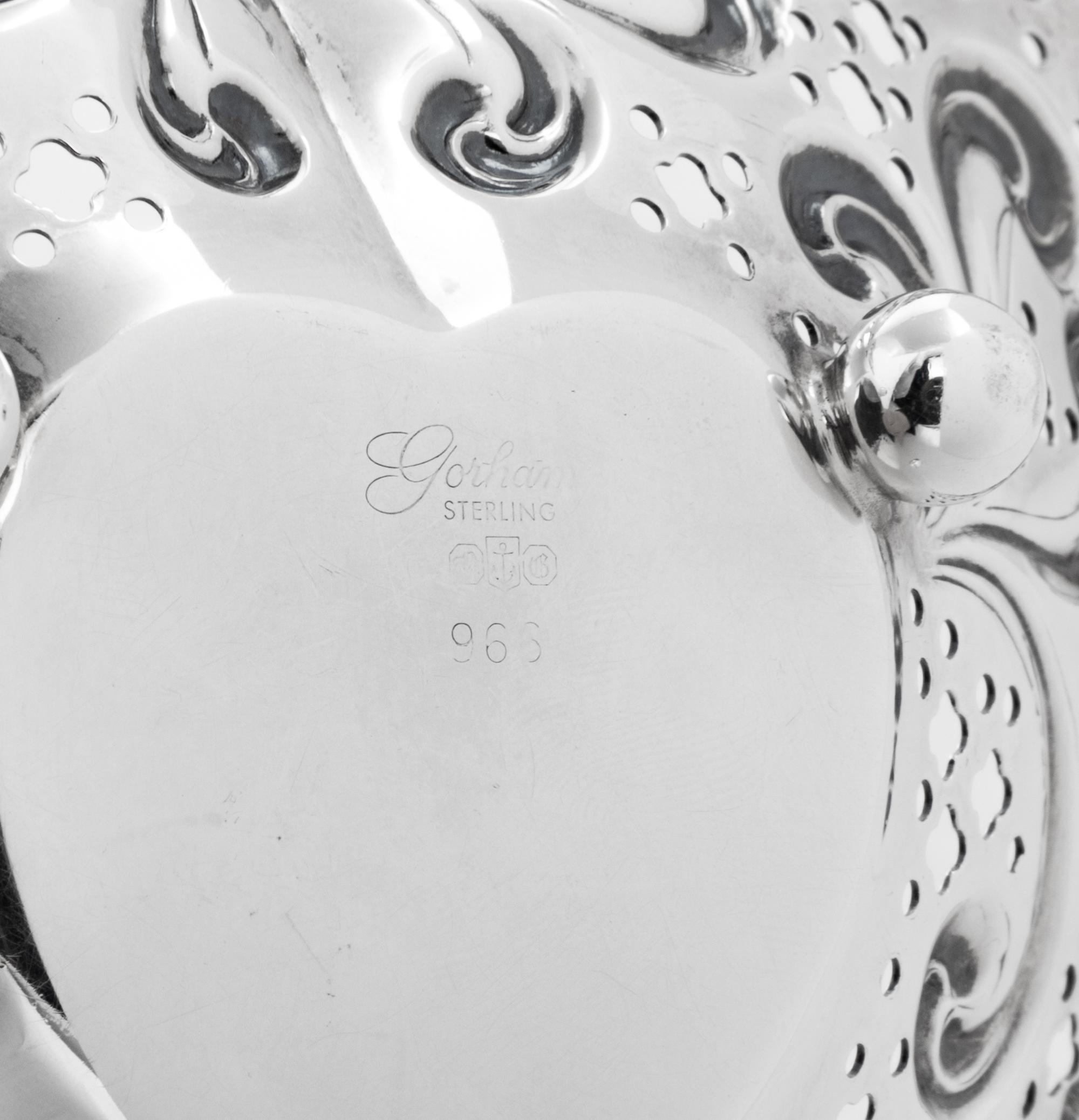 A Group of Three Silver Table Articles