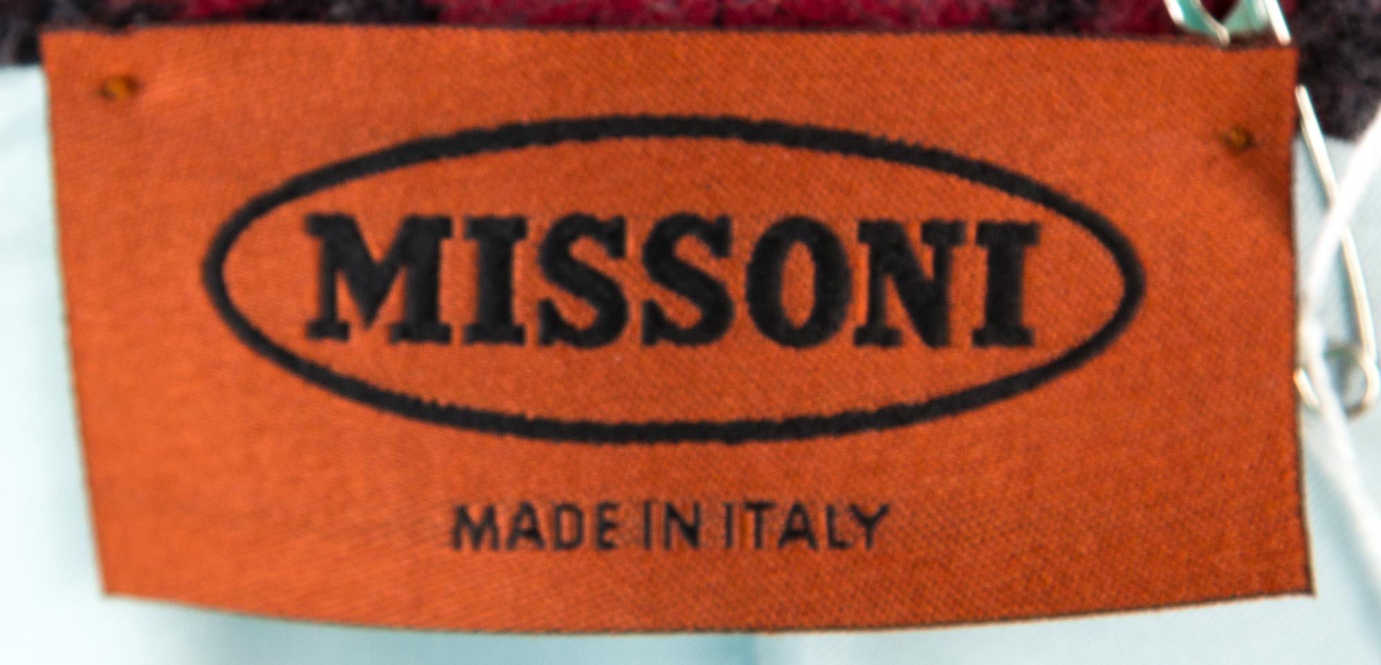 A Missoni Multicolor Wool Pattern Jacket, No size.