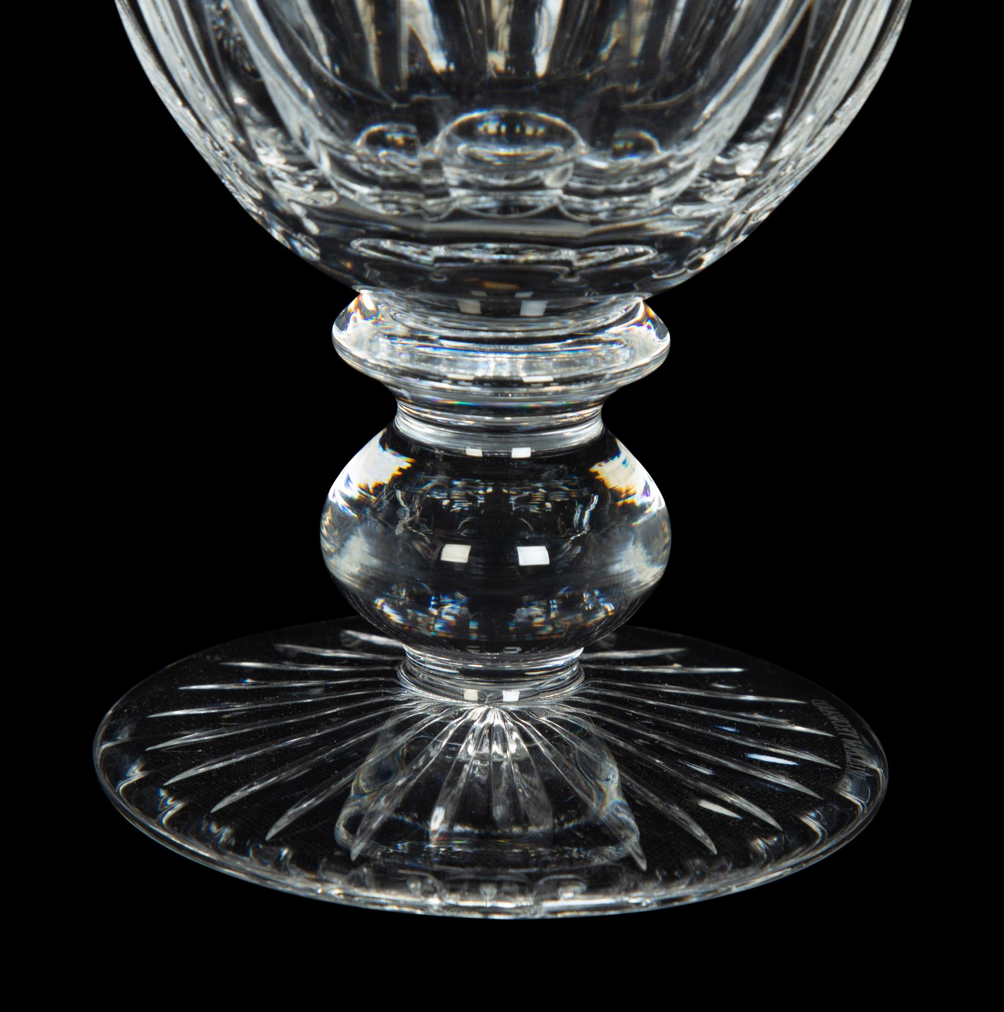 A Set of Nine Waterford Marquis Glasses with Six Others
