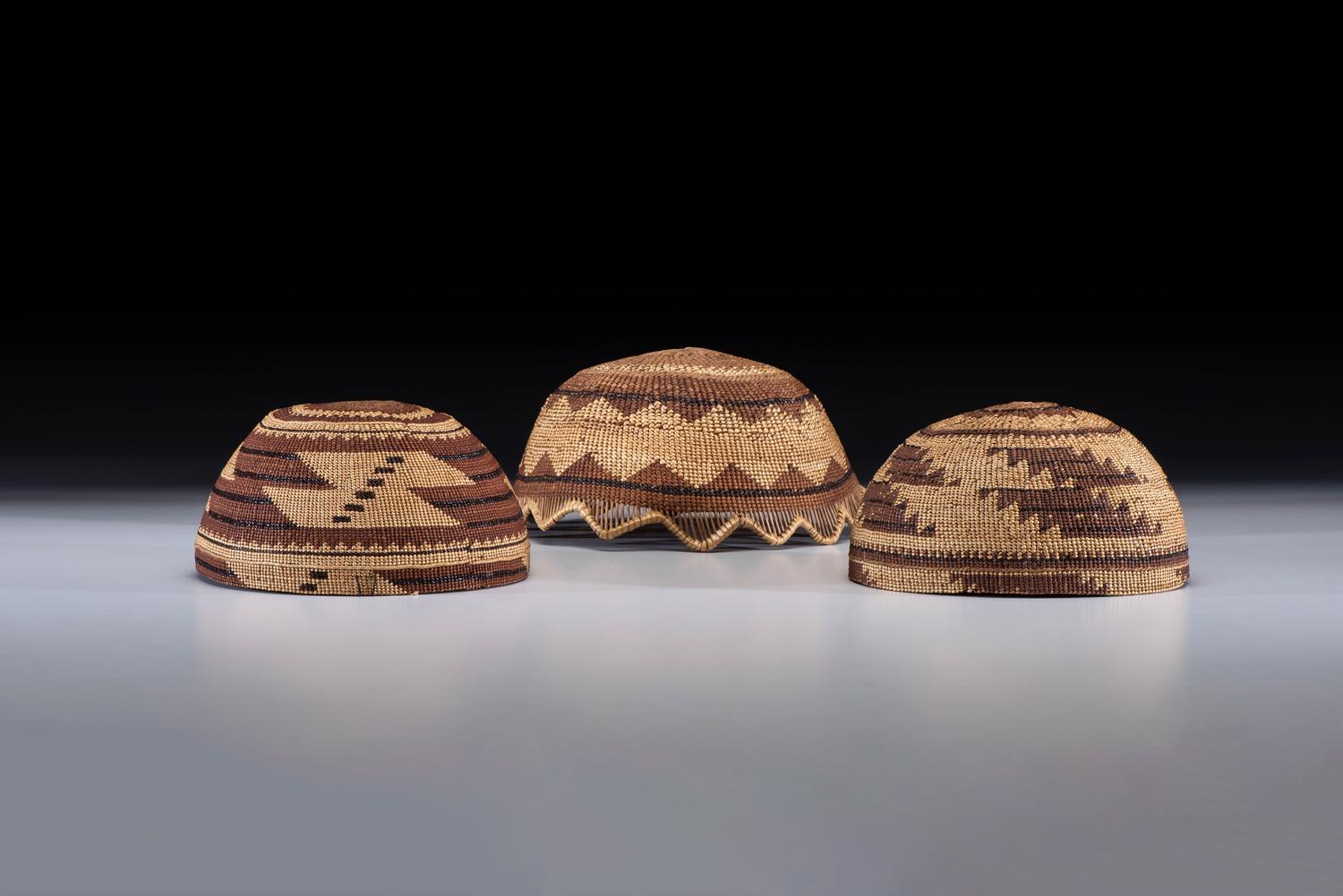 Northern California Basketry Hats