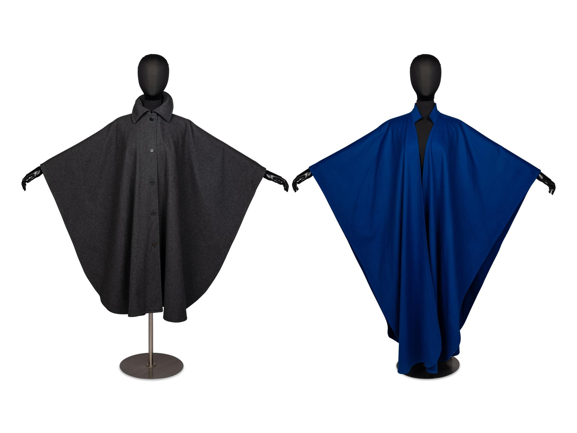 Two Givenchy Cloaks, 1970s