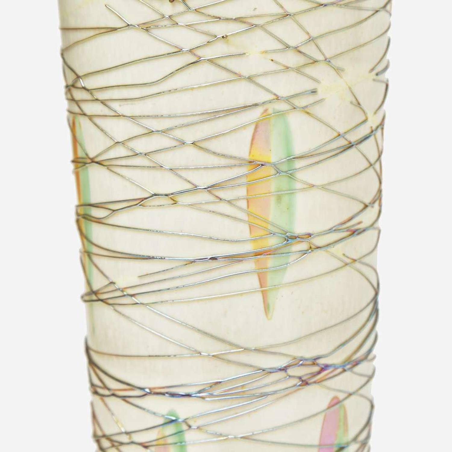 Durand Art Glass (American, active 1924-1931) Four Art Glass Vases, Vineland, New Jersey, USA, 1920s