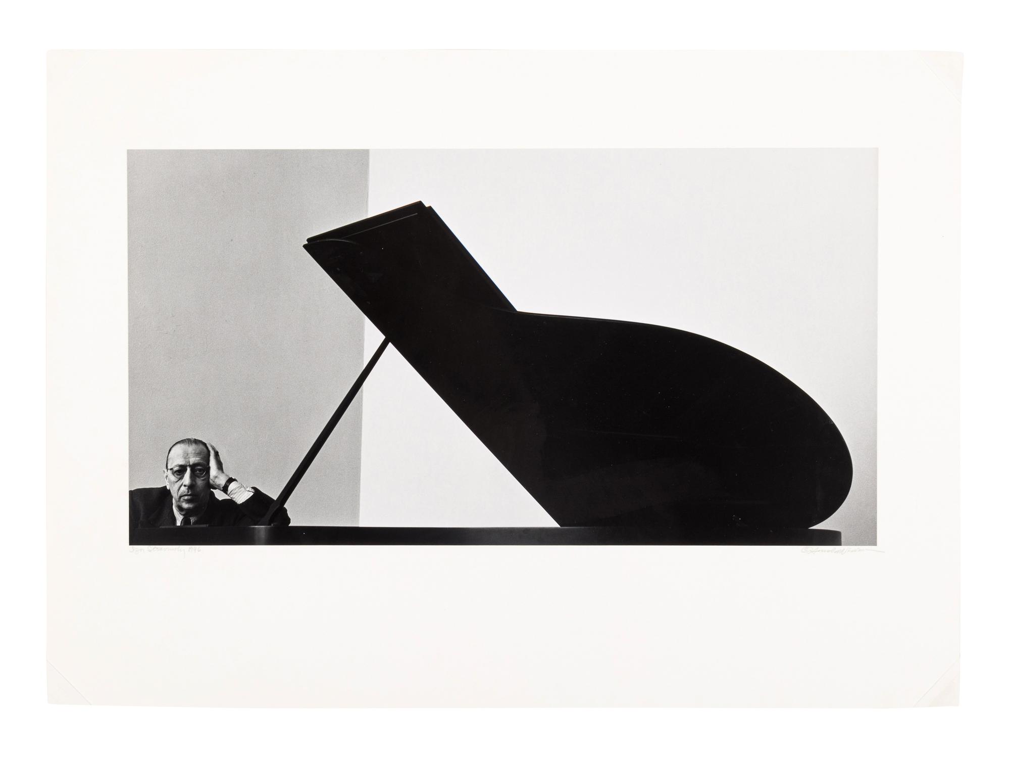 Arnold Newman (1918-2006) Igor Stravinsky, New York City, 1946