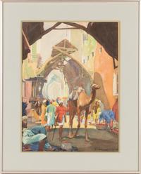 Two Works Depicting Camels